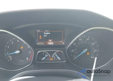 2018 Ford Focus Titanium из США, поврежденный, VIN 1FADP3J22JL314771